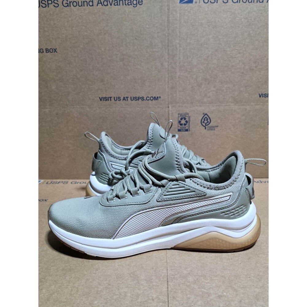 New PUMA Amplifier Slip On Women’s 8.5 Glacial Sneakers Casual Shoes SOFT FOAM - Picture 7 of 9